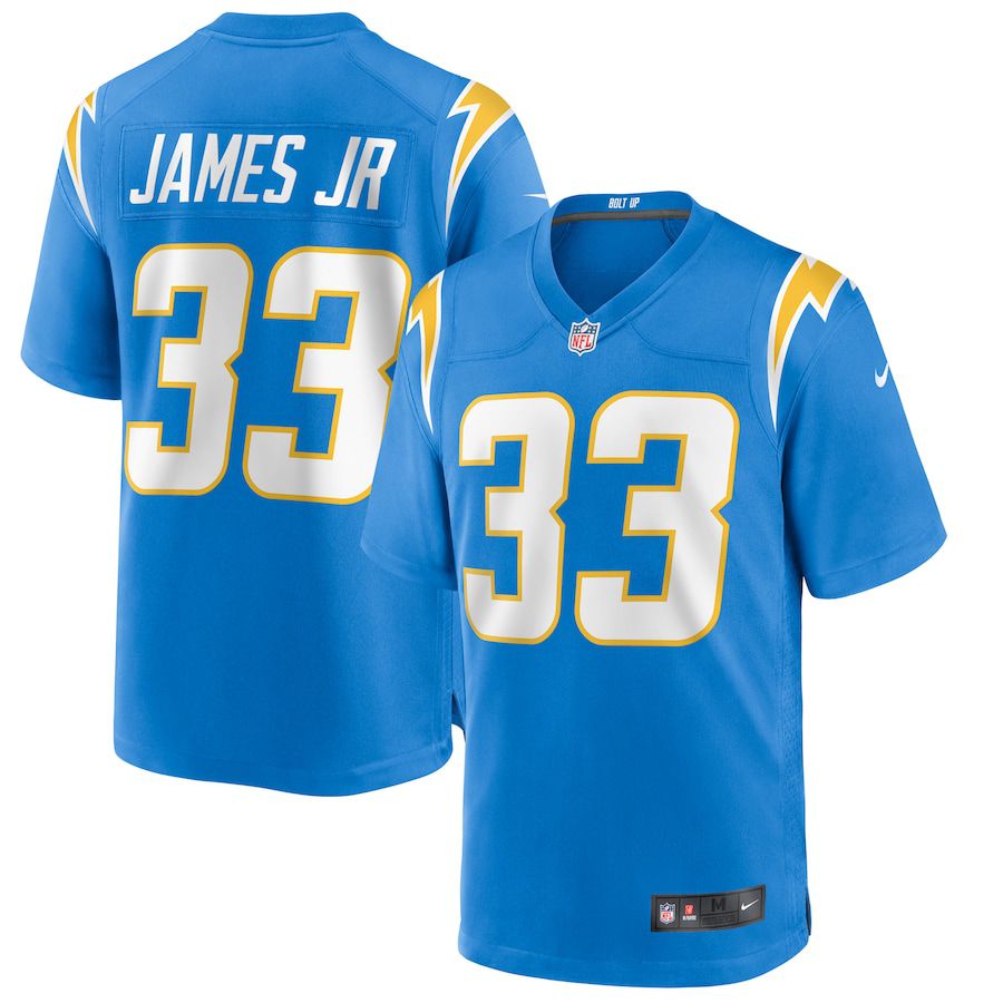 Men Los Angeles Chargers #33 Derwin James Nike Powder Blue Game NFL Jersey